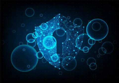 Technology security Stock Illustration