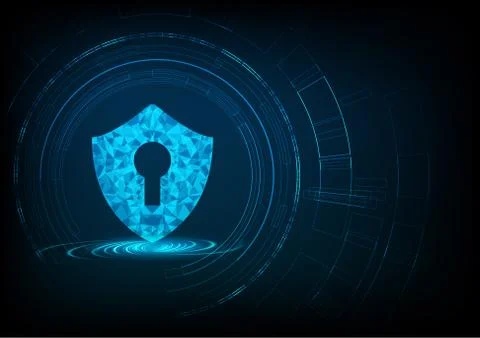 Technology security Stock Illustration