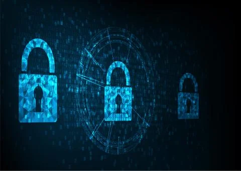 Technology security Stock Illustration