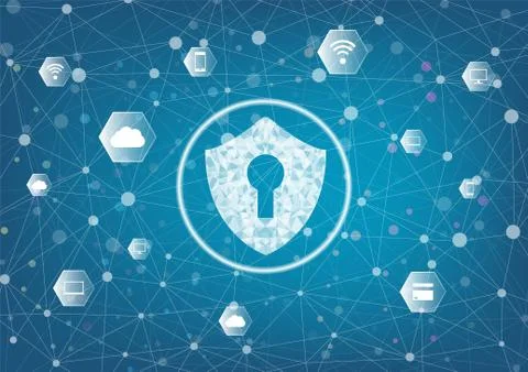 Technology security Stock Illustration
