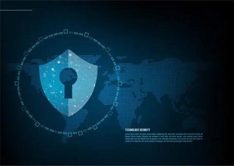 Technology security Stock Illustration