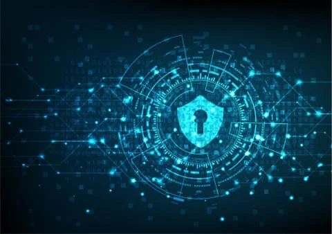 Technology security Stock Illustration