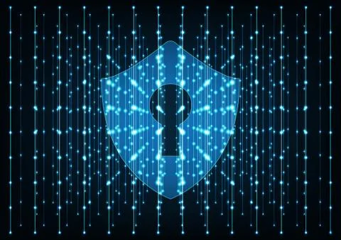 Technology security Stock-Illustration