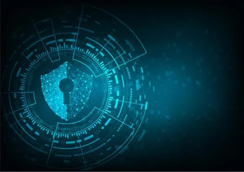 Technology security Stock Illustration