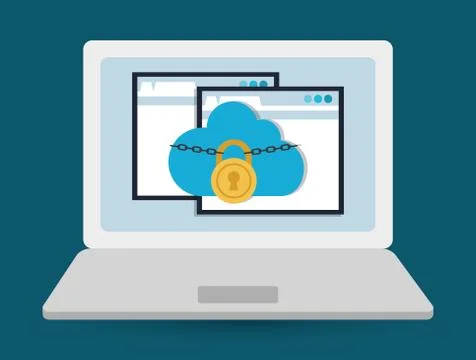 Technology Security Systems Stock-Illustration