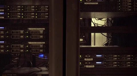 Technology Servers Data Center Stock Footage 49365861