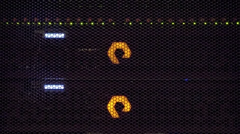 Technology Servers Data Center Stock Footage 49365886