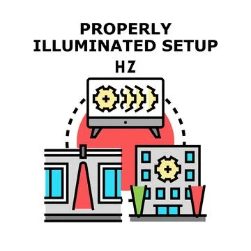Technology setup connecting buildings for smart city infrastructure Ilustración de archivo