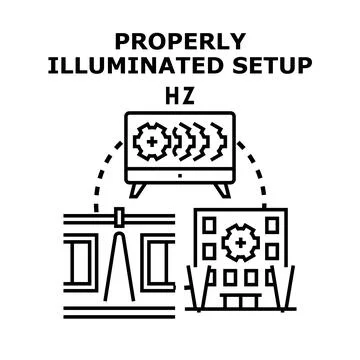 Technology setup connecting buildings for smart city infrastructure Ilustración de archivo