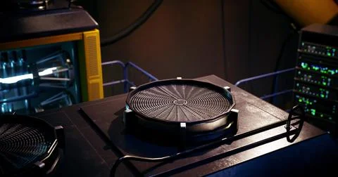 Technology setup with intricate design in a modern workspace イラスト素材