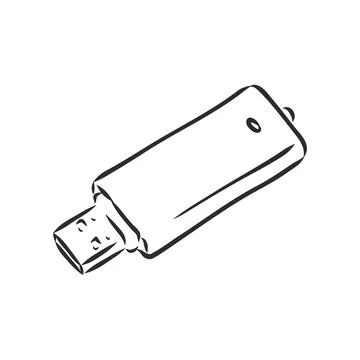 Technology sketch icon set for web, mobile and infographics. Hand drawn techn Illustrazione stock