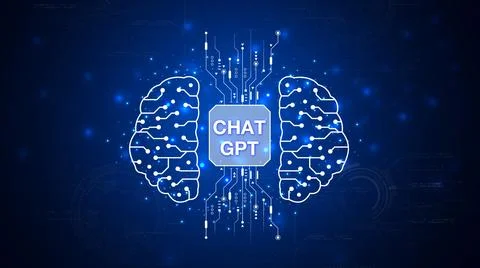 Technology smart robot AI, artificial intelligence by enter command prompt .. Stock Photos