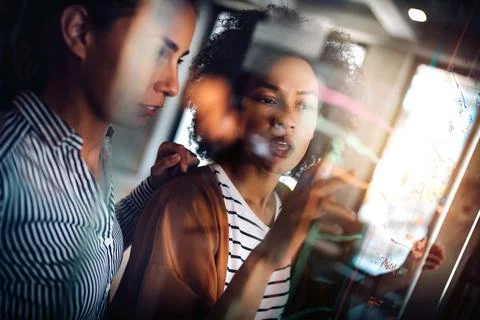 Technology software business office programming people concept 스톡 사진