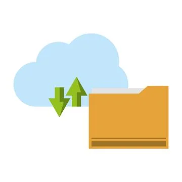 Technology software tools cartoon Illustrazione stock