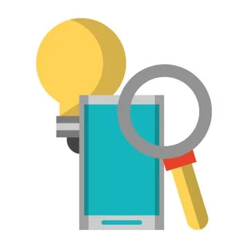 Technology software tools cartoon Stock Illustration