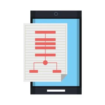 Technology software tools cartoon Stock Illustration