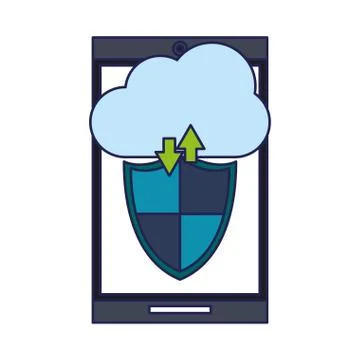 Technology software tools cartoon Illustrazione stock