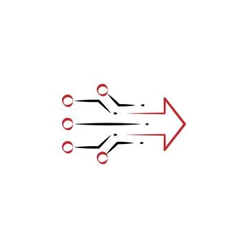 Technology solution 2 colored hand drawn icon. Electronics colored element Stock Illustration