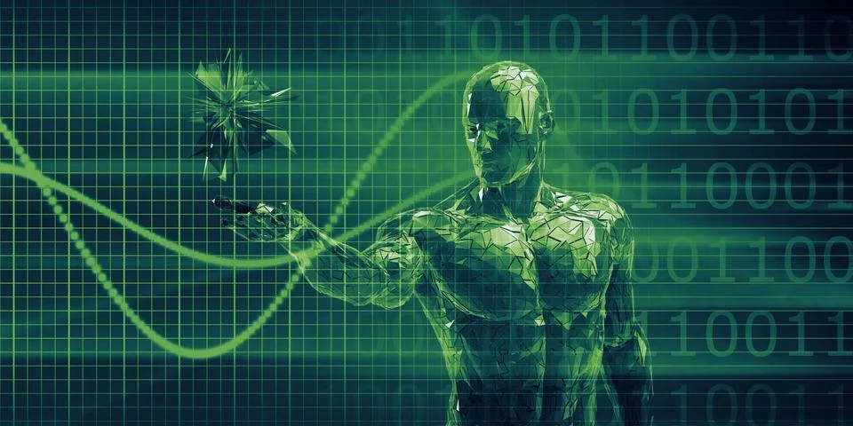 Technology Solution Stock Illustration