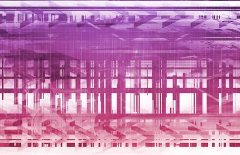 Technology solutions Stock Illustration