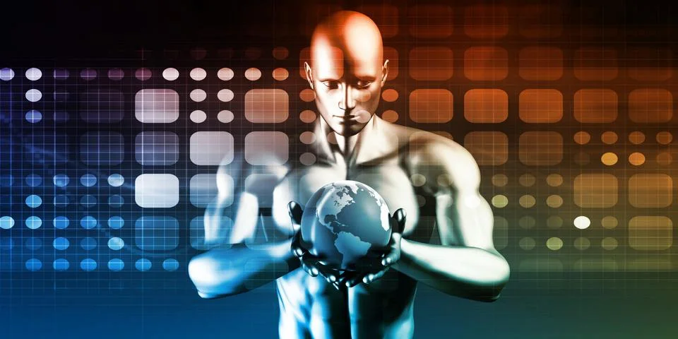 Technology Solutions Illustrazione stock