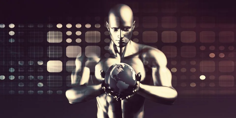 Technology Solutions Illustrazione stock