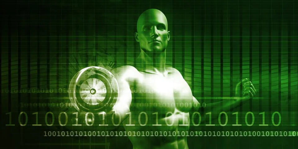 Technology Solutions 스톡 일러스트