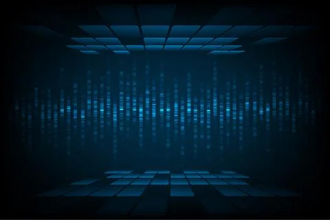 Technology sound wave Stock-Illustration