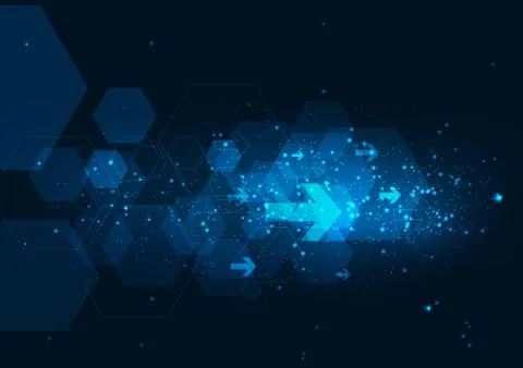 Technology speed Illustrazione stock