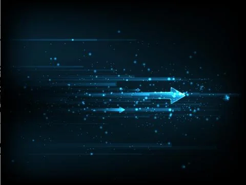 Technology speed Stock Illustration