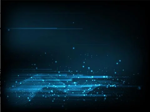 Technology speed Stock Illustration