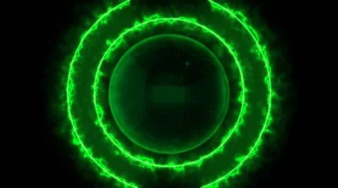 Technology sphere background with circle energy lines Technology sphere ba... Stock Photos