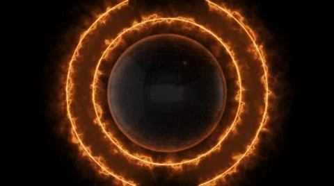 Technology sphere background with circle energy lines Technology sphere ba... Stock Photos