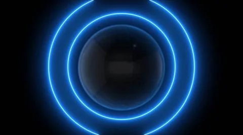 Technology sphere background with circle energy lines Technology sphere ba... Stock Photos