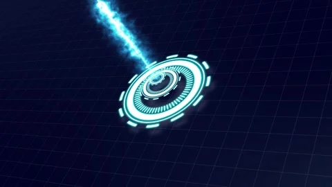 Technology stock animation background video Stock Footage 280631918