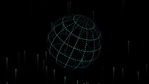 Technology stock motion animation video Stock Footage 286176333