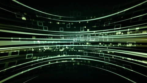 Technology Stream Data Stock Footage 91054734