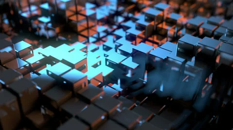 Technology structure background Video stock 37559279