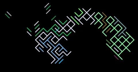 Technology Style Diagonal Motion Panama Map Intro Stock Footage 327735478