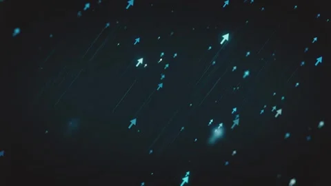 Technology Success Arrows Background Stock Footage 336666684