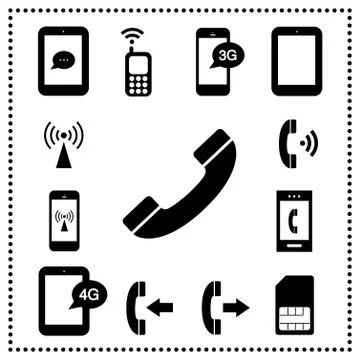 Technology symbol Stock Illustration