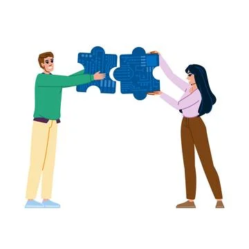 Technology system integration vector Illustrazione stock