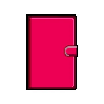 Technology tablet case pixel art vector illustration Stock-Illustration
