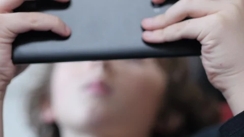 Technology. Tablet. Game. Playing Stock Footage 102571843