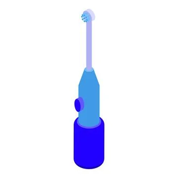 Technology teeth irrigator icon isometric vector. Dental home Stock-Illustration