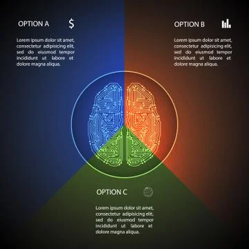 Technology template Stock Illustration