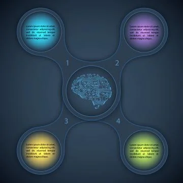 Technology template Stock Illustration