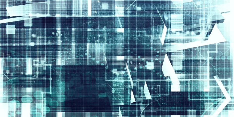 Technology Texture Background Illustrazione stock