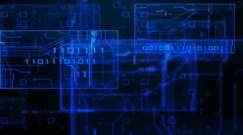 Technology theme background Stock Footage 49366039