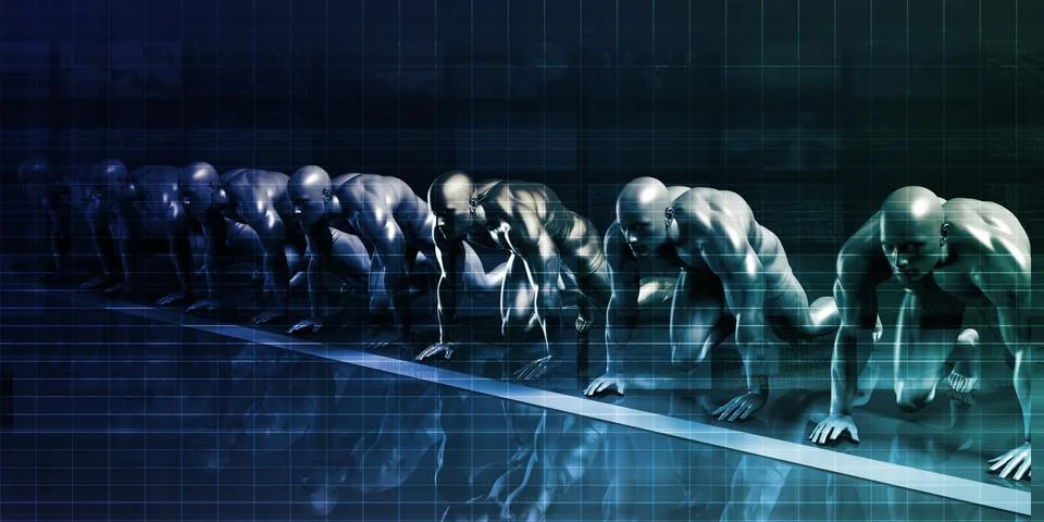 Technology Theme Stock Illustration